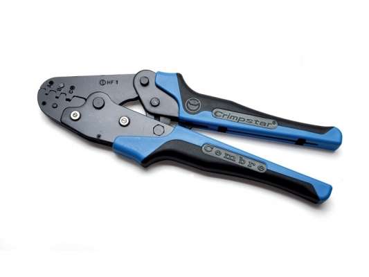 Cleste mecanic de sertizat conectori plati neizolati gama 0.5-4 mmp  HF1