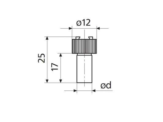 Cozi de prindere pentru indicatori de testare ( pupitast) model 0715