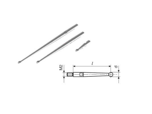Insertii de masurare cu bila de carbon model 0715