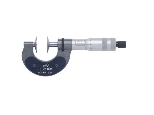 Micrometru cu discuri pentru roti dintate 0-200 model 0864
