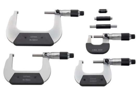 Set micrometre exterior 0-100 model 0800